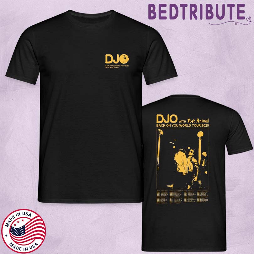 Merch DJO Back On You 2025 Tour Shop