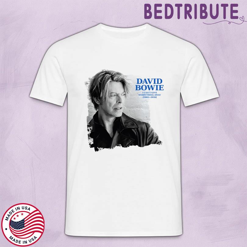 Merch I Can\'t Give Everthing Away David Bowie Store