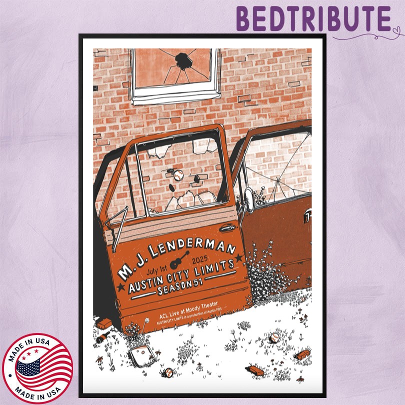 M.J. Lenderman July 1 2025 ACL Live At Moody Theater In Austin TX Poster