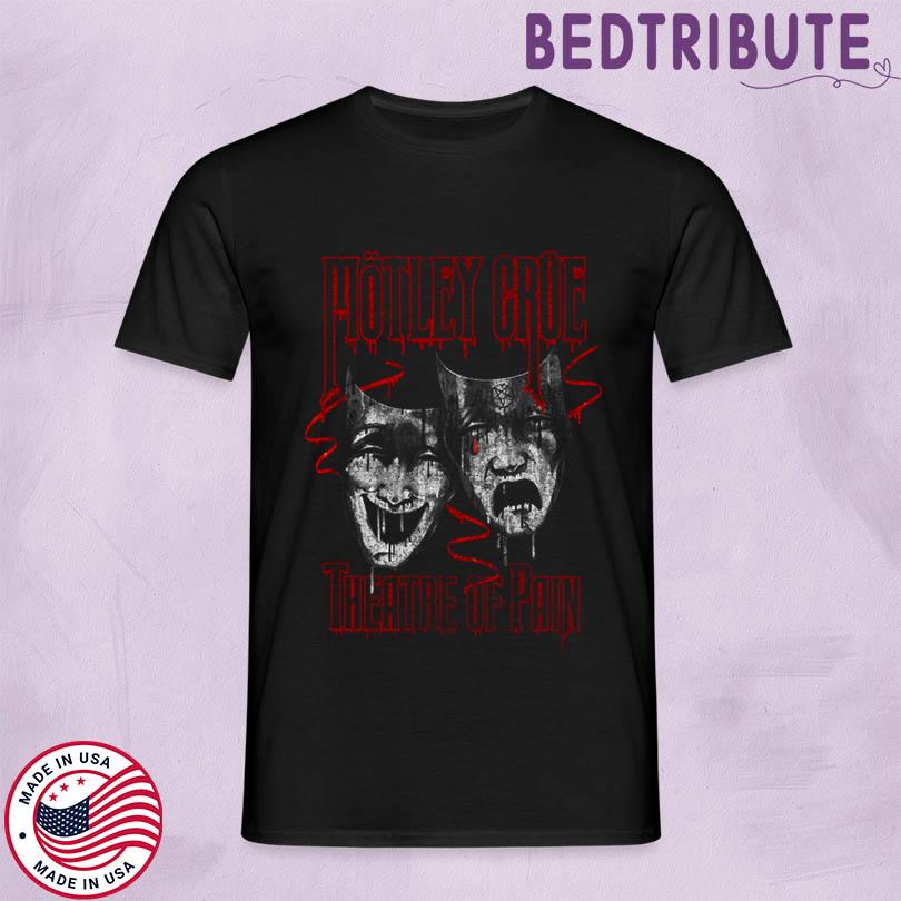Motley Crue Theatre of Pain Rustic Drip Tee