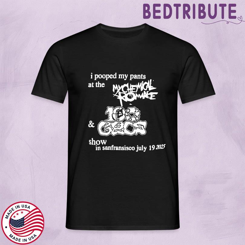 My Chemical Romance San Francisco July 19 2025 Shirt