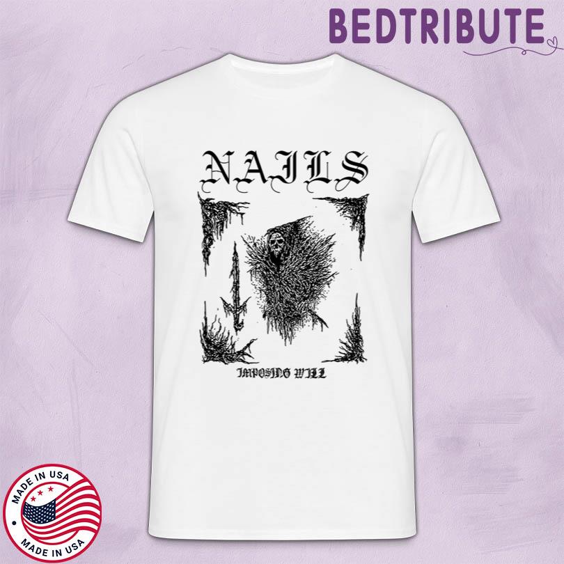 Nails Imposing Sword White Tee 2025