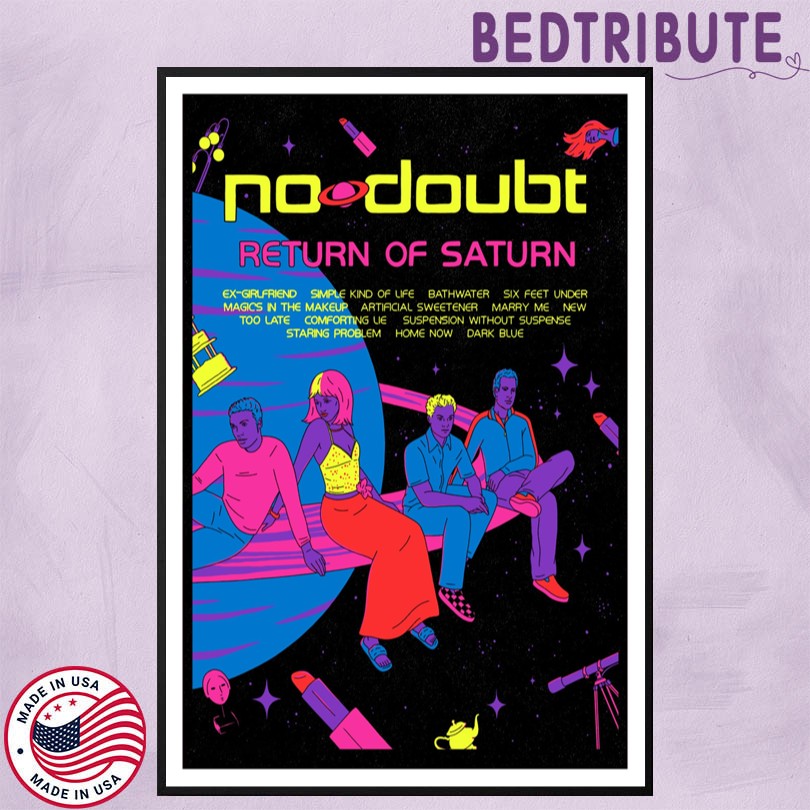 No Doubt Return Of Saturn Tour Poster