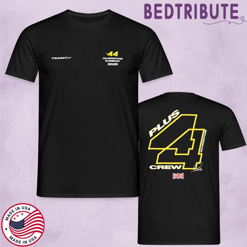 Official Lewis Hamilton Plus 44 Silverstone Crew 2025 Merch