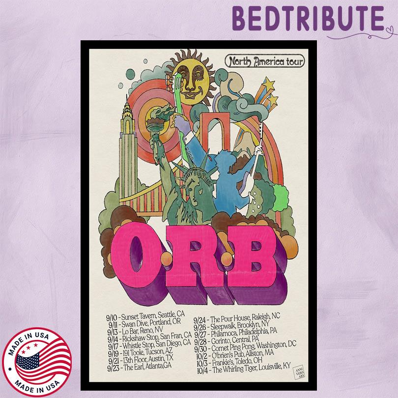 O.R.B North America Tour 2025 Poster