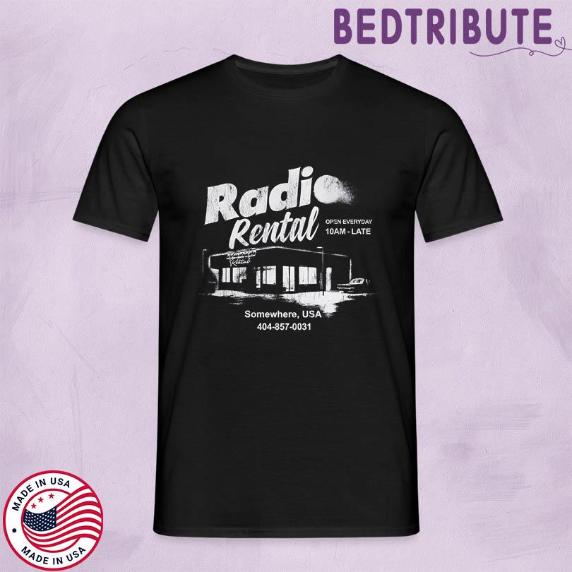 Radio Rental Open Late T-Shirt