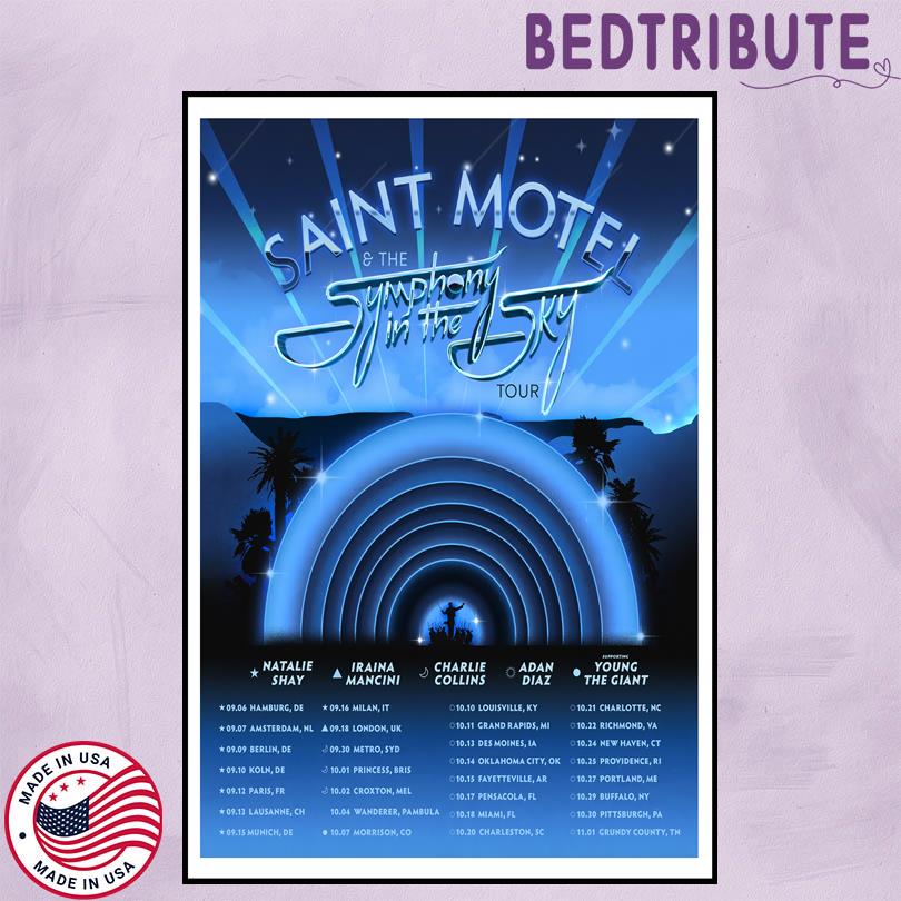 Saint Motel Tour Print 2025