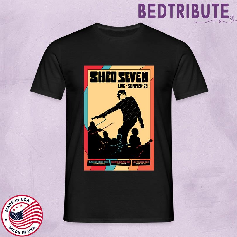 Shed Seven Limited Edition Live Summer 2025 T-Shirt