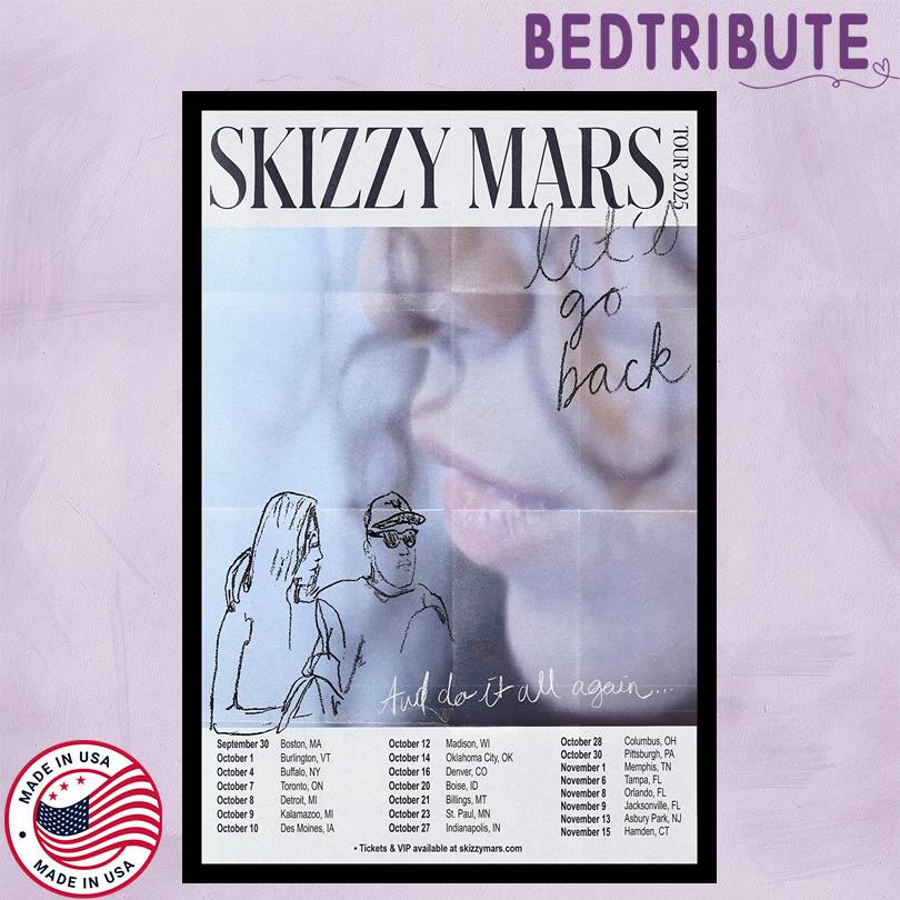 Skizzy Mars Tour 2025 Poster