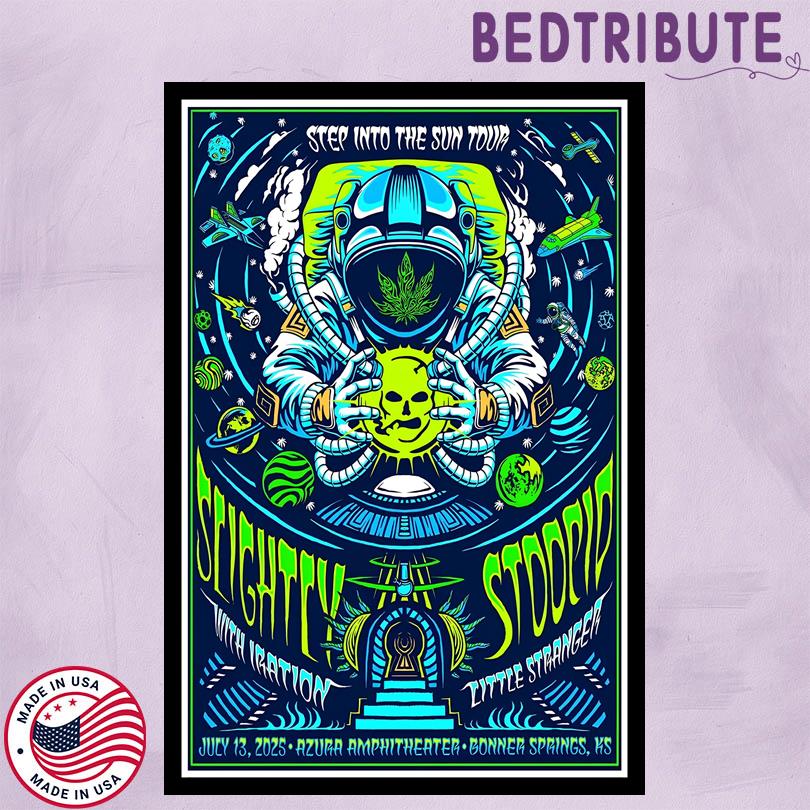 Slightly Stoopid Live Poster – Bonner Springs KS 2025 Tour