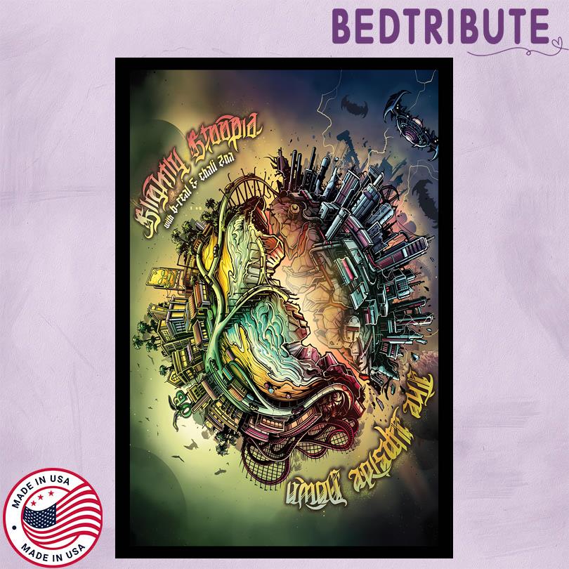 Slightly Stoopid Tour Poster – Snow King Mountain Concert in Jackson, Wyoming 2025