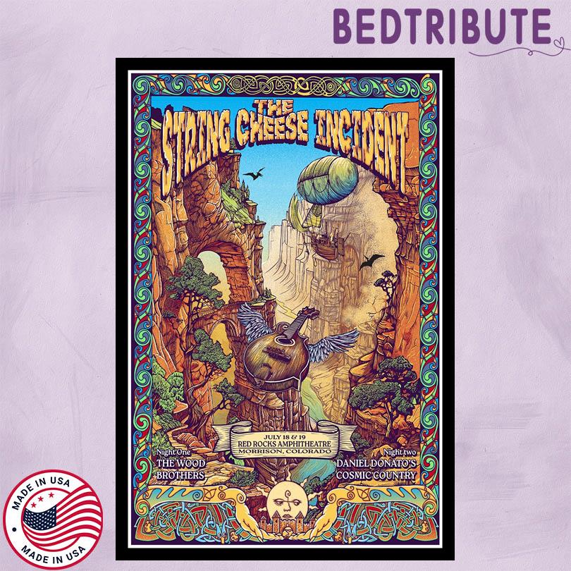 String Cheese Incident Show in Morrison CO July 18 19 2025 Poster