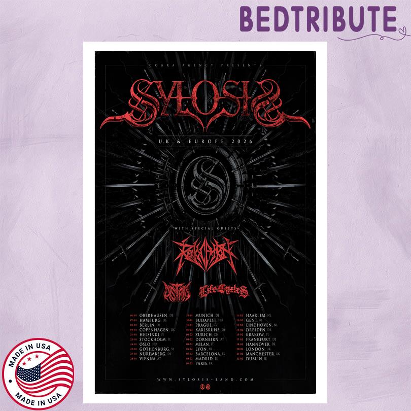 Sylosis Poster – EU UK Tour 2026