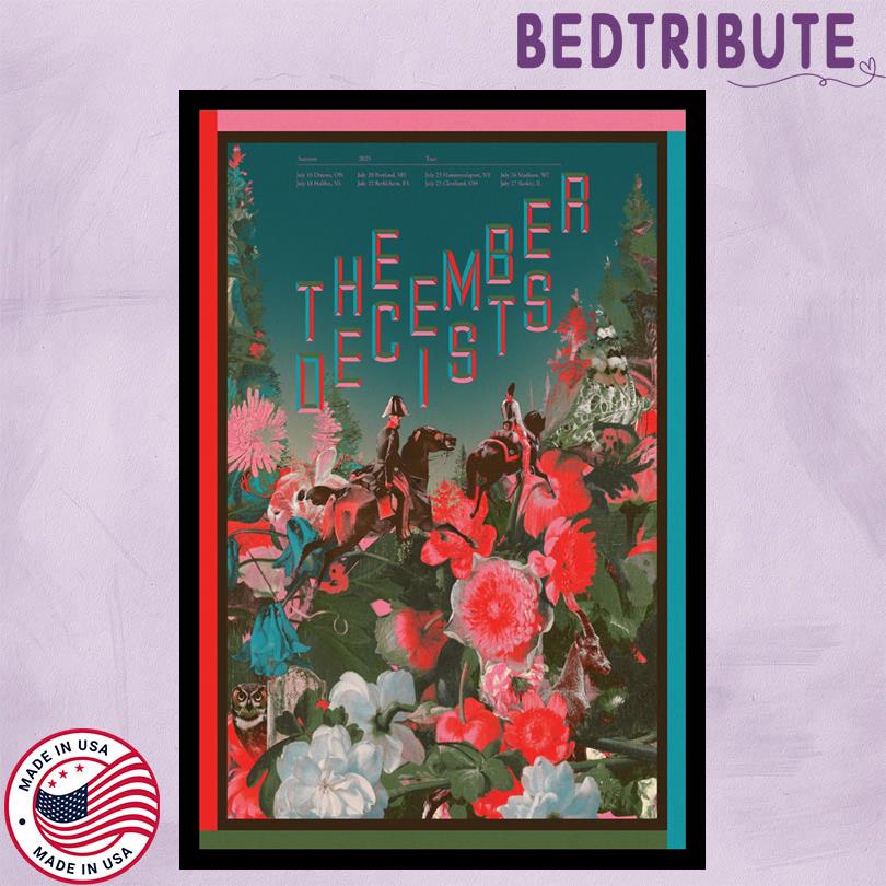 The Decemberists Tour 2025 Poster