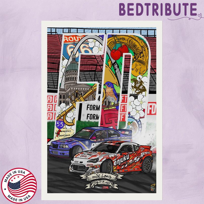 The Formula DRIFT St. Louis event July 17-19, 2025 Poster