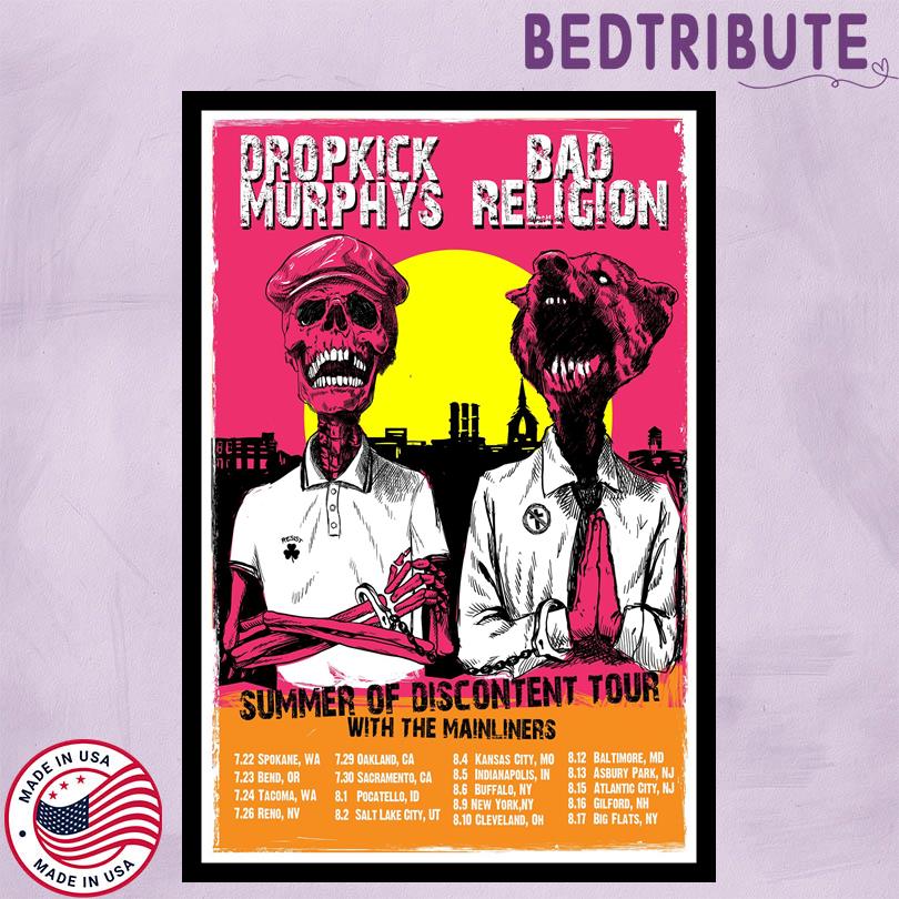 The Summer of Discontent Tour 2025 Poster