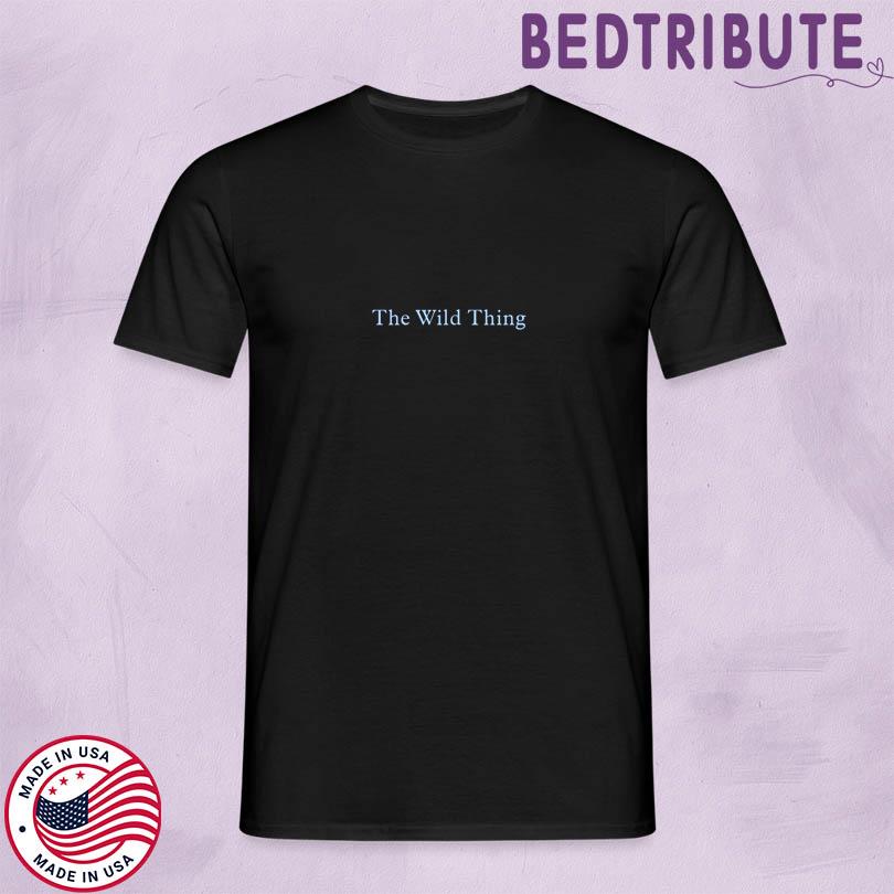 The Wild Thing Black Tee Wolf Alice Official Merch