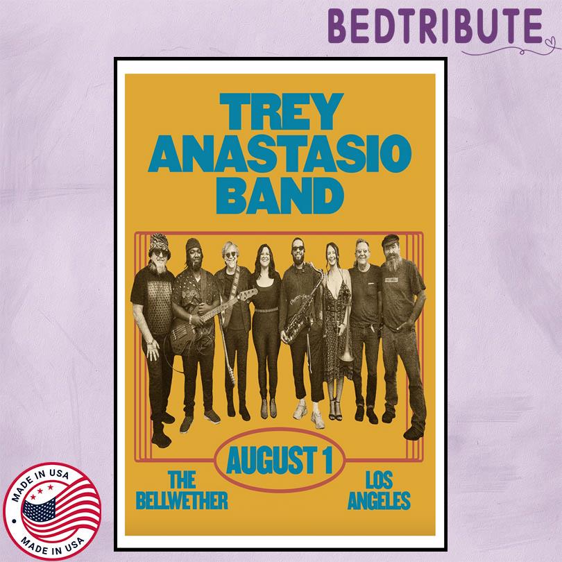 Trey Anastasio Tour Print – Bellwether LA – August 2025