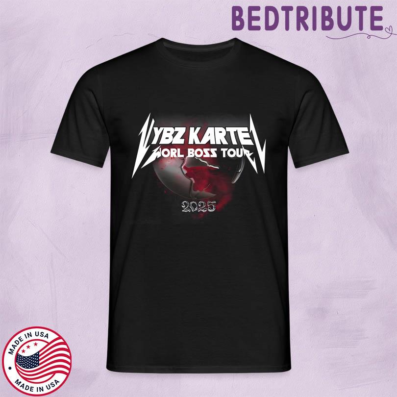 Vybz Kartel Worl Boss Tour 25 Shirt