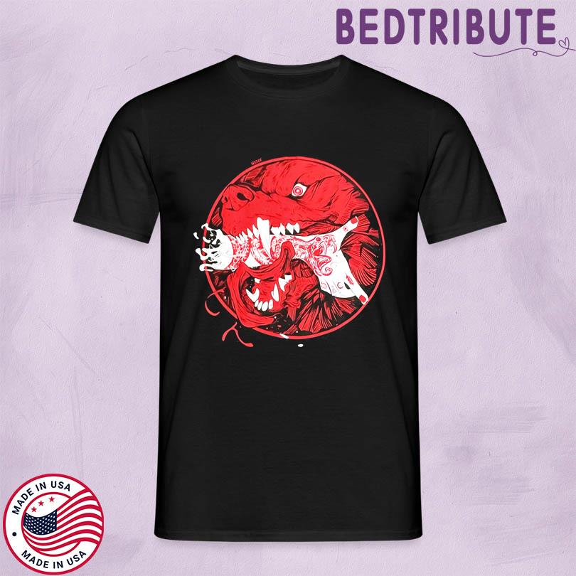 WolfSkullJack Hand That Feeds T Shirt
