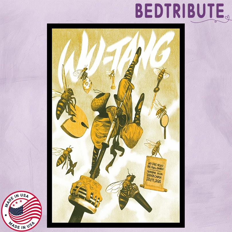 Wu-Tang Clan Poster – July 14 2025 Scotiabank Arena Toronto ON Show