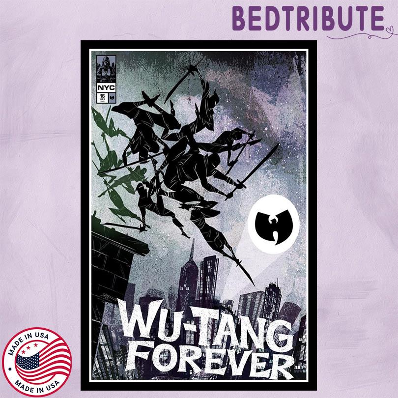 Wu Tang Clan Show in NYC Madison Square Garden July 16 2025 Poster