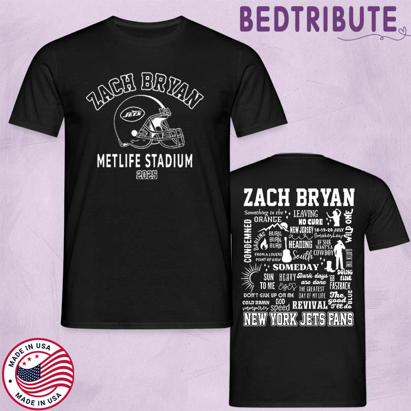 Zach Bryan x New York Jets MetLife Stadium 2025 Shirt
